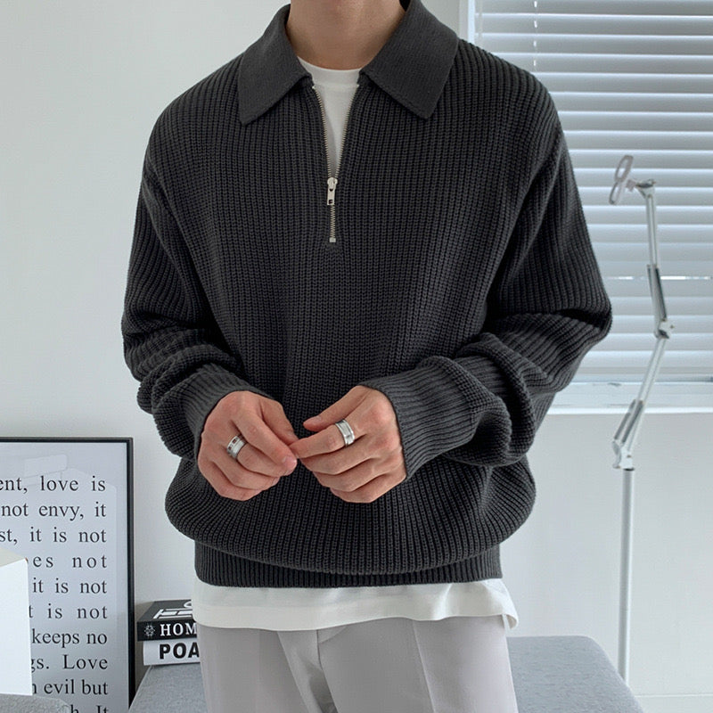 Rason Zipped Sweater