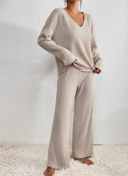 Miya | Rib-knit 2-piece set